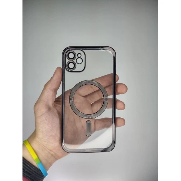 Case UMKU Shining with MagSafe Apple iPhone 11 (Black)