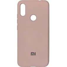 Силикон Original Case (HQ) Xiaomi Redmi Note 7 (Пудровый)
