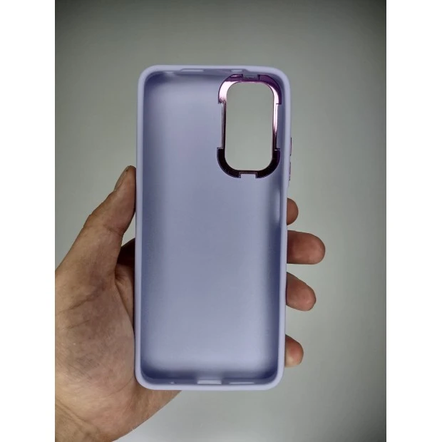 Накладка Metal Camera Xiaomi Redmi Note 11 / Note 11S (Фиалковый)