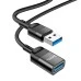 Кабель-удлинитель Hoco U107 (1.2m) (USB-USB 3.0) (Чёрный) Кабель-удлинитель Hoco U107 (1.2m) (USB-USB 3.0) (Чёрный)