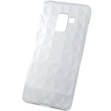 Силиконовый чехол Prism Case Samsung Galaxy A8 (2018) A530 (Прозрачный)