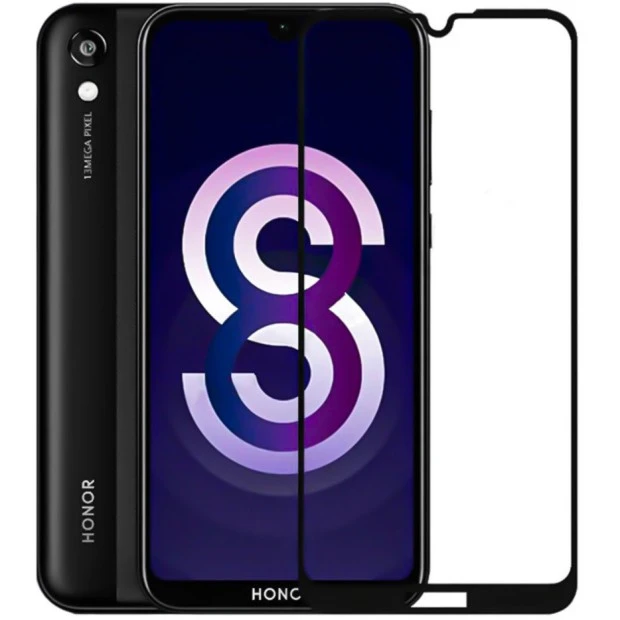 Стекло 5D Huawei Honor 8S Black