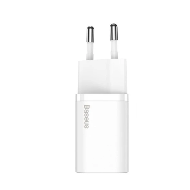 Адаптер Baseus GaN5S 20W PD QC (1 Type-C) (білий) P10162503213-00