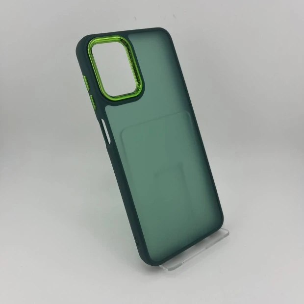 Обкладинка Totu Space для Samsung Galaxy A12  /  M12 (Темно-зелений)