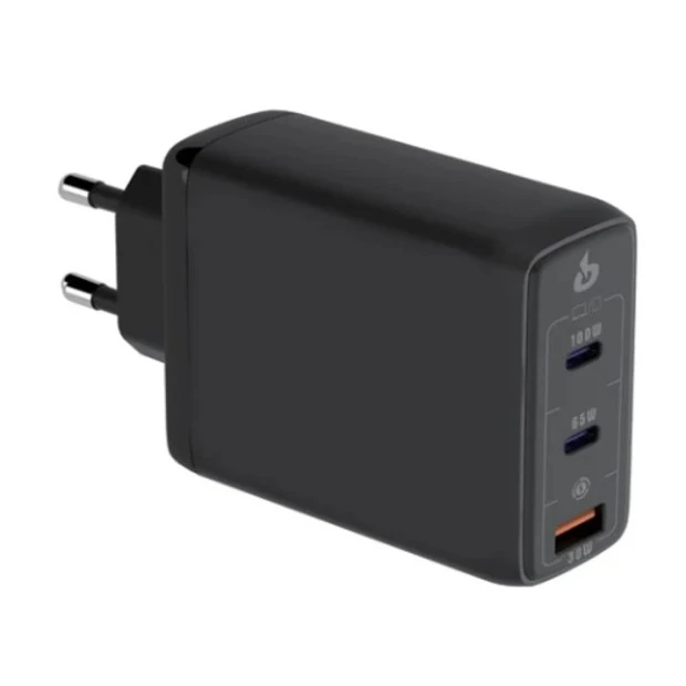 СЗУ-адаптер USB Senteo Z-11 PD QC 100W (2Type-C / 1USB) (Чёрный)