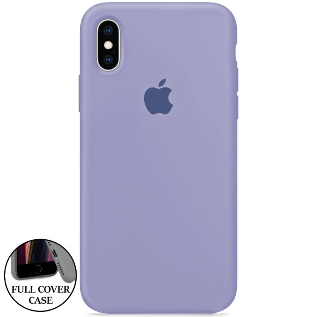 Силикон Original Round Case Apple iPhone XS Max (42)