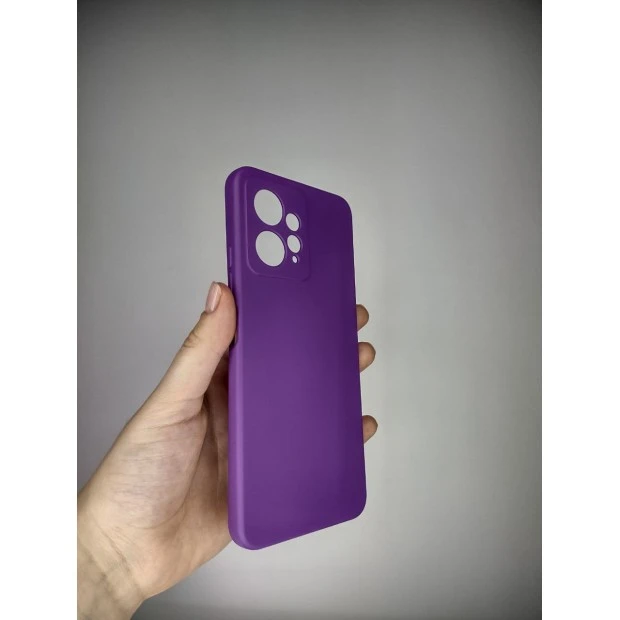 Силикон Original 360 Case Xiaomi Redmi Note 12 4G (ShutCam) (Сиреневый)