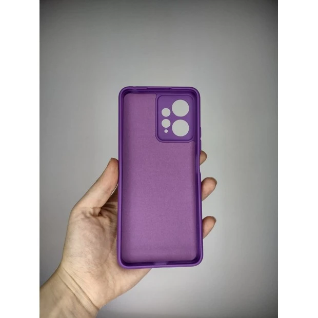 Силикон Original 360 Case Xiaomi Redmi Note 12 4G (ShutCam) (Сиреневый)