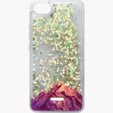 Силиконовый чехол Liquid Fashion Xiaomi Redmi 6A (Mountains)