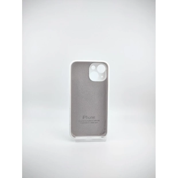 Білий Силіконовий Чохол Original RoundCam для Apple iPhone 13 mini (06)