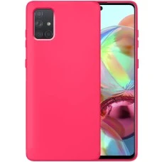 Силикон Original 360 Case Samsung Galaxy A71 (Малиновый)