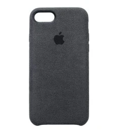 Чохол Alcantara Cover Apple iPhone 7  /  8 (Сірий) (Уцінка) 1 категорія