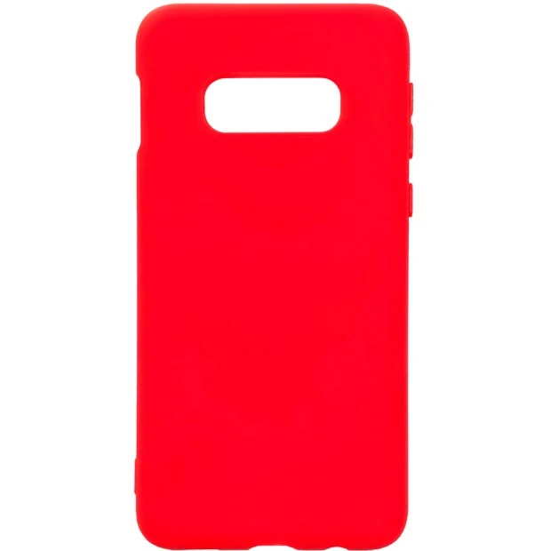 Силикон iNavi Color Samsung Galaxy S10e (Красный)