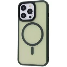 Чехол WAVE Matte Insane Case with MagSafe iPhone 13 Pro (Green)