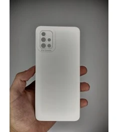 Силикон Original Samsung Galaxy A51 (2021) (ShutCam) (Белый)