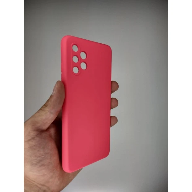 Силіконовий чохол Original Samsung Galaxy A32 (2021) (ShutCam) (Фламінго)
