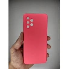 Силикон Original Samsung Galaxy A32 (2021) (ShutCam) (Фламинго)