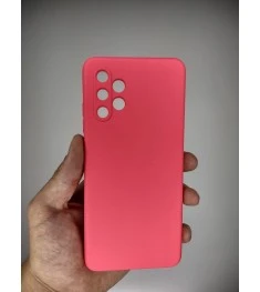 Силіконовий чохол Original Samsung Galaxy A32 (2021) (ShutCam) (Фламінго)
