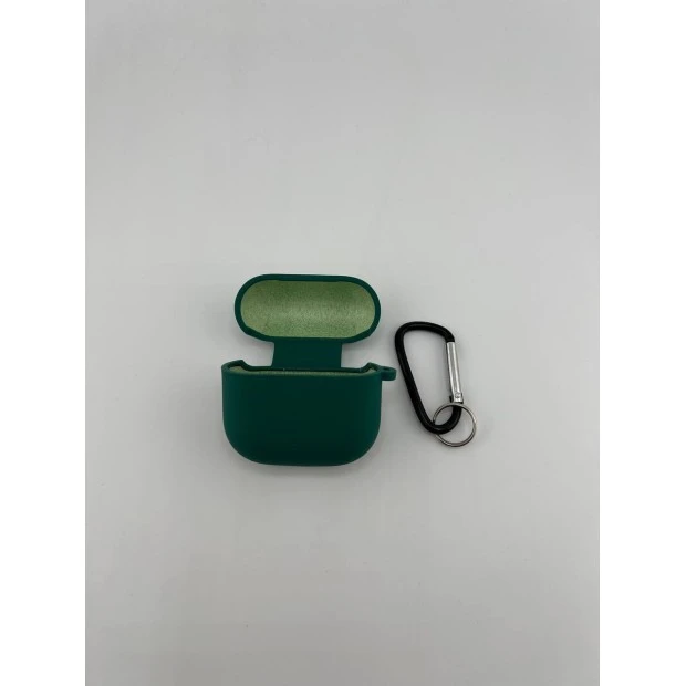 Чехол для наушников Full Silicone Case with Microfiber Apple AirPods 4 (69) Atrovirens