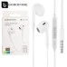 Wired earphones headset Borofone BM30 Max (Type-C) (White) Wired earphones headset Borofone BM30 Max (Type-C) (White)