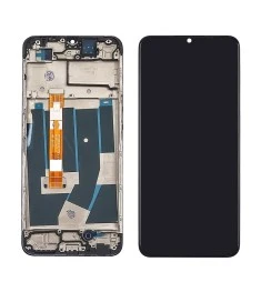Дисплей для Oppo A57S (4G) с чёрным тачскрином и корпусной рамкой
