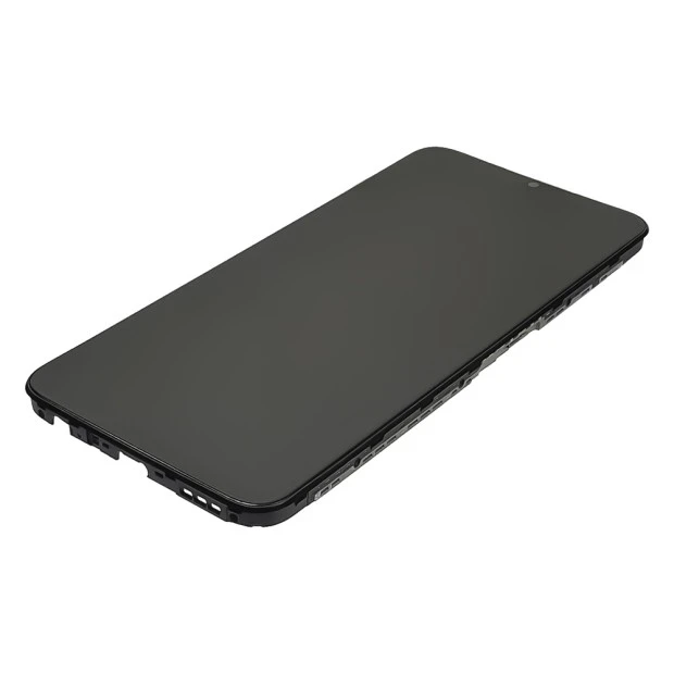 Дисплей для Oppo A57S (4G) с чёрным тачскрином и корпусной рамкой
