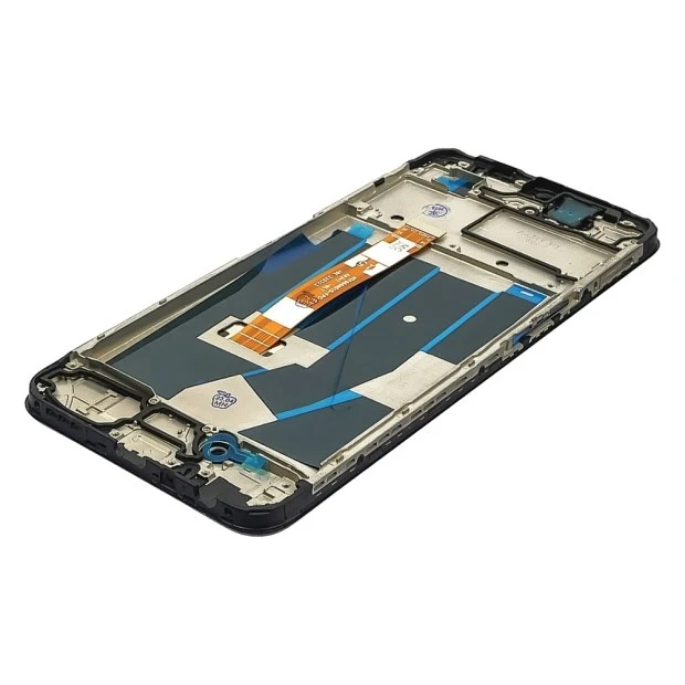 Дисплей для Oppo A57S (4G) с чёрным тачскрином и корпусной рамкой
