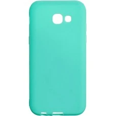 Силиконовый чехол iNavi Color Samsung Galaxy A520 (2017) (Бирюзовый)