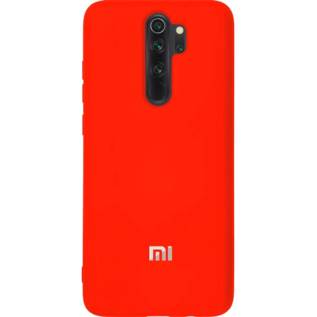 Силиконовый чехол Original Case (HQ) Xiaomi Redmi Note 8 Pro (Красный)