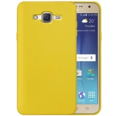 Силикон Original 360 Case Samsung Galaxy J7 (2015) J700 (Жёлтый)