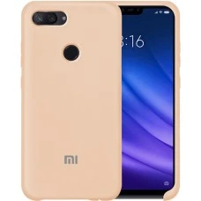 Силикон Original Case Xiaomi Mi8 Lite (Пудровый)