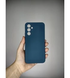 Силіконовий оригінальний 360 чохол для Samsung A54 (ShutCam) (Темно-блакитний)