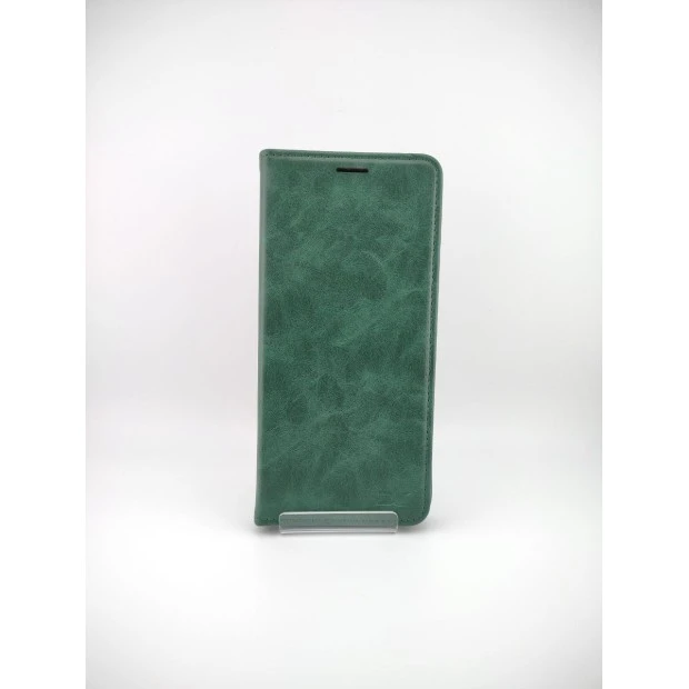Чохол-книжка Leather Elegant Samsung Galaxy A05s (Темно-зелений)