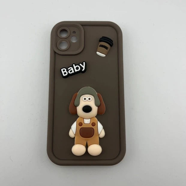 Чехол Pretty Things Case Apple iPhone 11 (Brown/Baby)