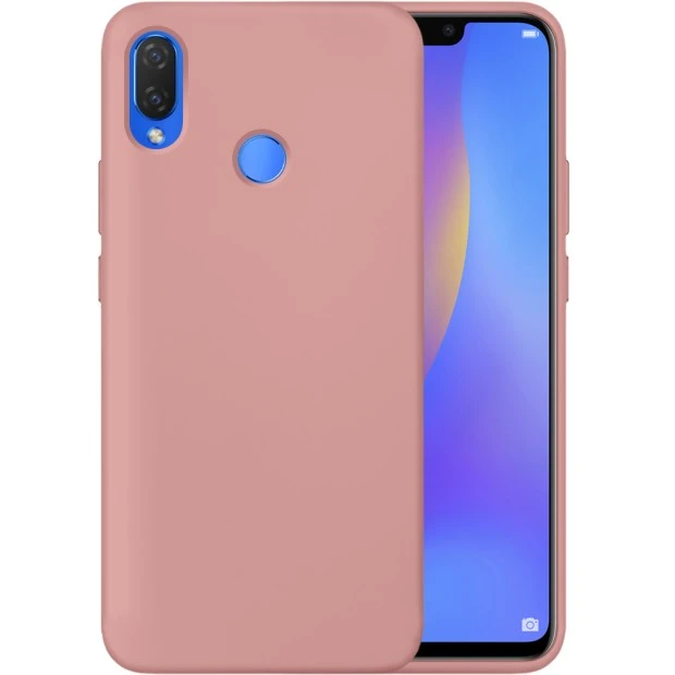 Силикон Original 360 Case Huawei P Smart Plus (Пудровый)