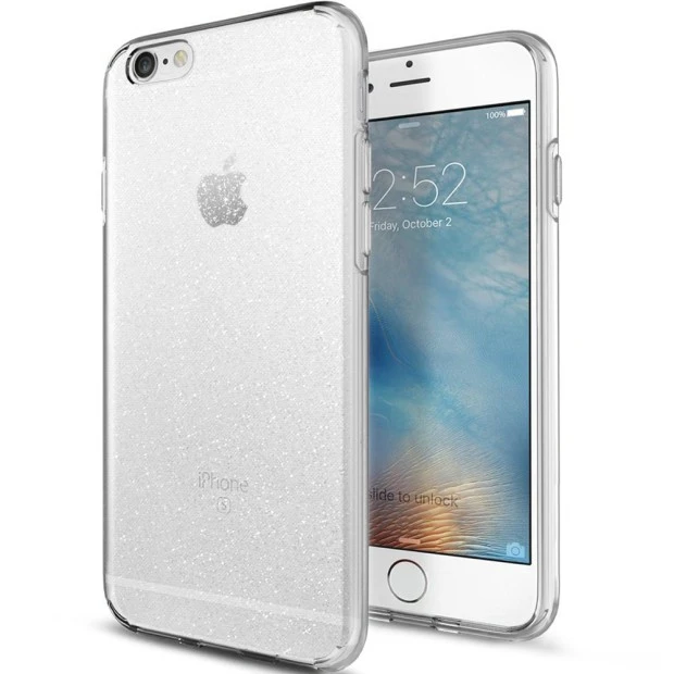 Силіконовий чохол Briliant для Apple iPhone 6  /  6s (Прозорий)