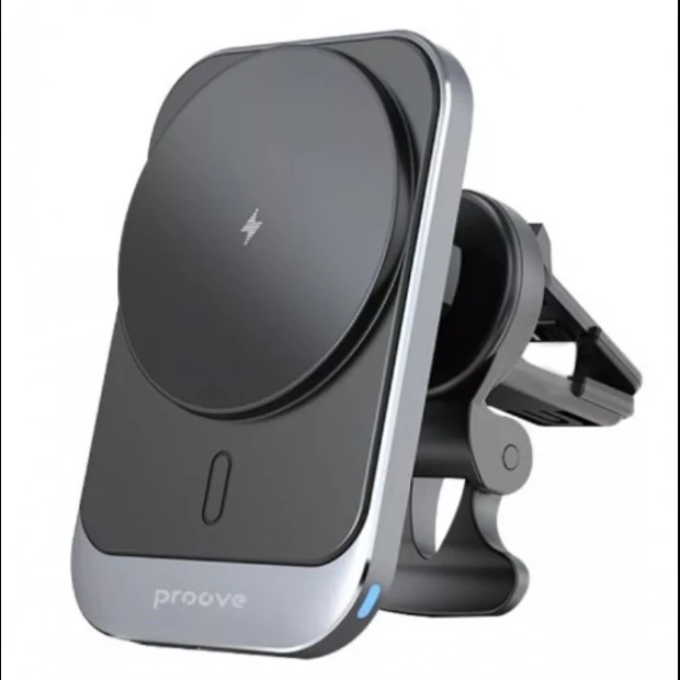 Proove Square Magnetic Car Holder Pro 15W (Gray) WHSP15010004