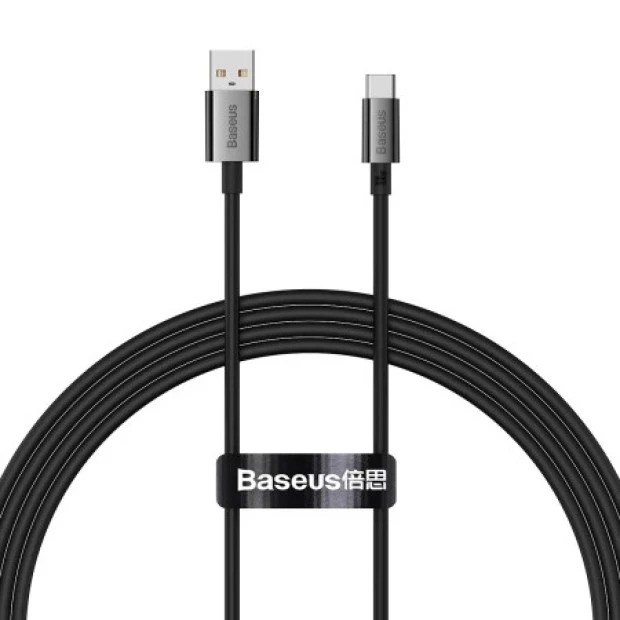 USB-кабель Baseus Superior 100W (1.5м) (Type-C) (Чорний)