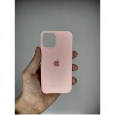Силикон Original Case Apple iPhone 12 Mini (14) Pink