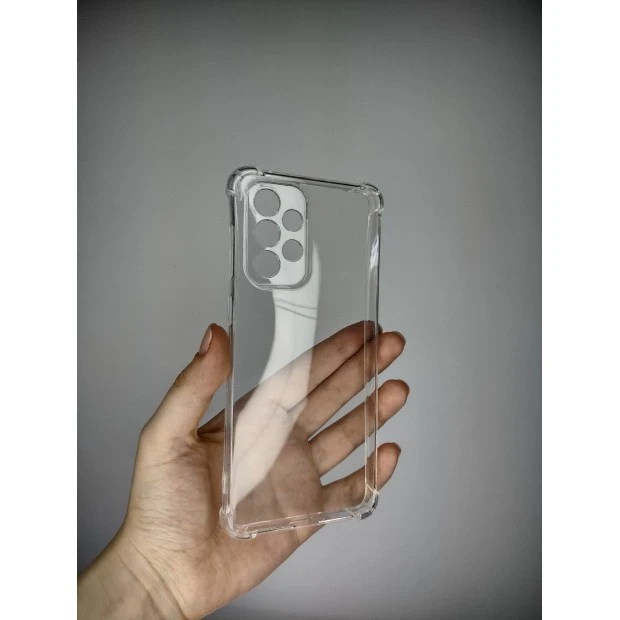 Силикон 6D Samsung Galaxy A33 5G (ShutCam) (Прозрачный)