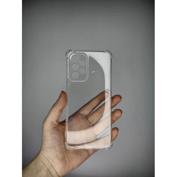 Силикон 6D Samsung Galaxy A33 5G (ShutCam) (Прозрачный)