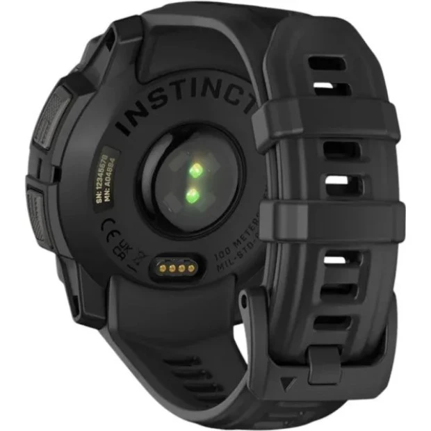 Смарт-годинник Garmin Instinct 3 45 мм AMOLED (чорний)