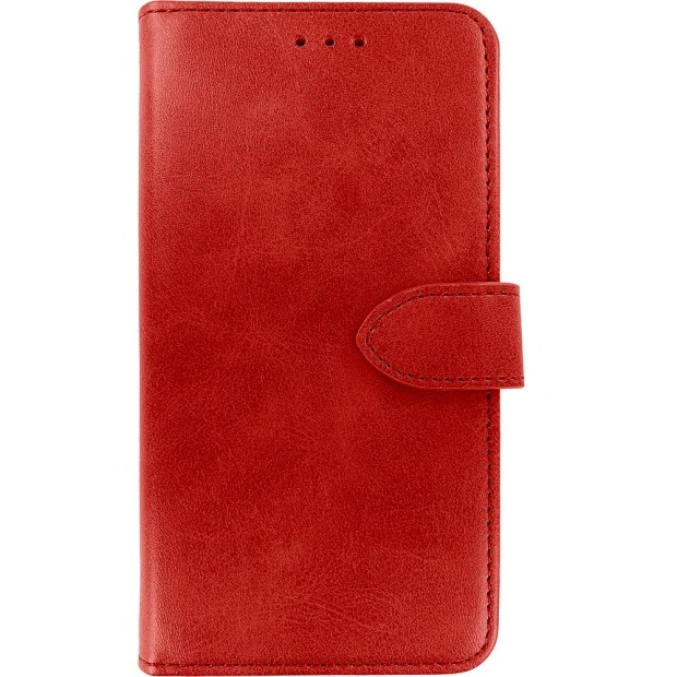 Чехол-книжка Leather Book Xiaomi Redmi Note 8 Pro (Красный)