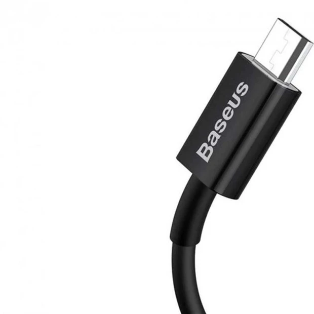 USB-кабель Baseus Superior 2A (1м) (MicroUSB) (Чорний) CAMYS-01