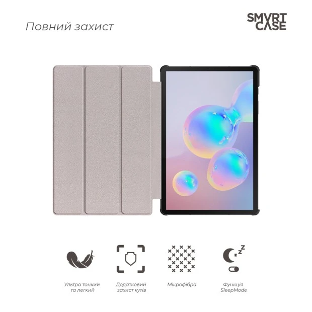 Чехол-книжка Smart Case Samsung Tab S6 Lite P610 / P615 (Чёрный)