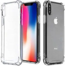 Силикон 3D Apple iPhone XS Max (Прозрачный)
