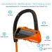 Наушники-гарнитура Moxom MOX-22 Waterproof Sport (Чёрно-оранжевый)