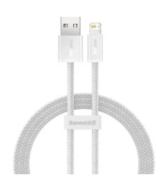 USB-кабель Baseus Dynamic 2.4A (1 м) (Lightning) (Білий) CALD000402
