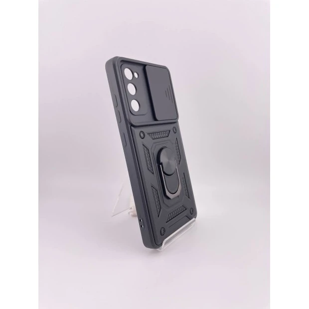 Чохол Ring Serge Armor Case Samsung Galaxy S20 FE (ShutCam) (Чорний)
