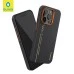 Blueo Fully Wrapped Aramid Fiber Case with MagSafe for Apple iPhone 16 Pro Max (Black / Orange).